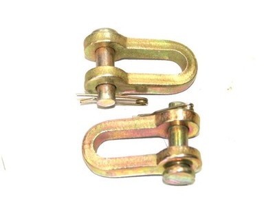 FORD 9N 2N 8N NAA 600 800 2000 TRACTOR CHECK CHAIN CLEVIS PAIR # APN582A