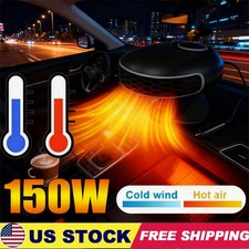 150W Heater Portable Heating Cooling Fan Defroster Demister for Car Truck 12V