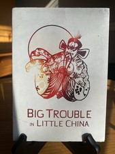 Big Trouble in Little China DVD Action Adventure Kurt Russell with RARE Cover