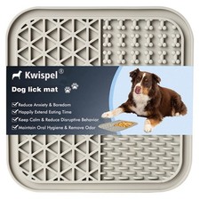 Lick Mat for Dogs, Dog Lick Mat with Suction Cups for Anxiety, Peanut Butter Dog