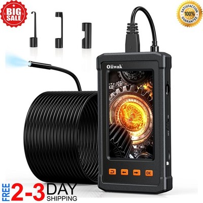 Industrial Endoscope Borescope Camera for Pipe Sewer Drain Plumbing Inspect 50FT
