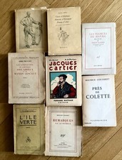 8 French Ed books. See description for titles. 8 livres d'édition française.