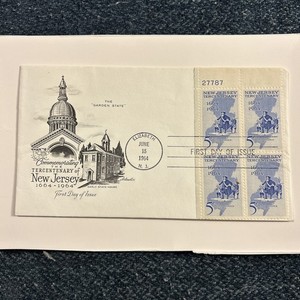 US #1247 FDC, 1964, Artmaster Elizabeth New Jersey