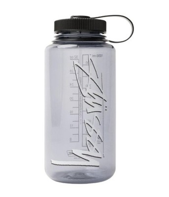 Stussy Nalgene Water Bottle Black 1L Camping Outdoor Bottle