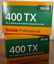 KODAK TRI-X 400 35mm B W 400TX Negative Film NEW 2-Pack 36 exp per roll 03/28