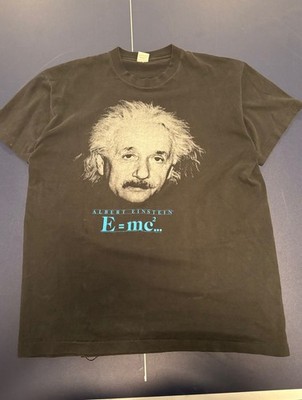 Vintage 1990s Albert Einstein Fruit of The Loom T-Shirt Size XL