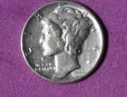 ESTATE FIND 1944- Mercury Dime #P34975