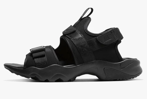 Nike Canyon sandalo laterale uomo Cw9704 001 taglia 14 nero nero