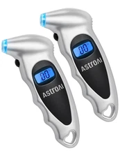 AstroAI Tire Pressure Gauge Digital 0-150PSI (Accurate in 0.1 2 Pack 