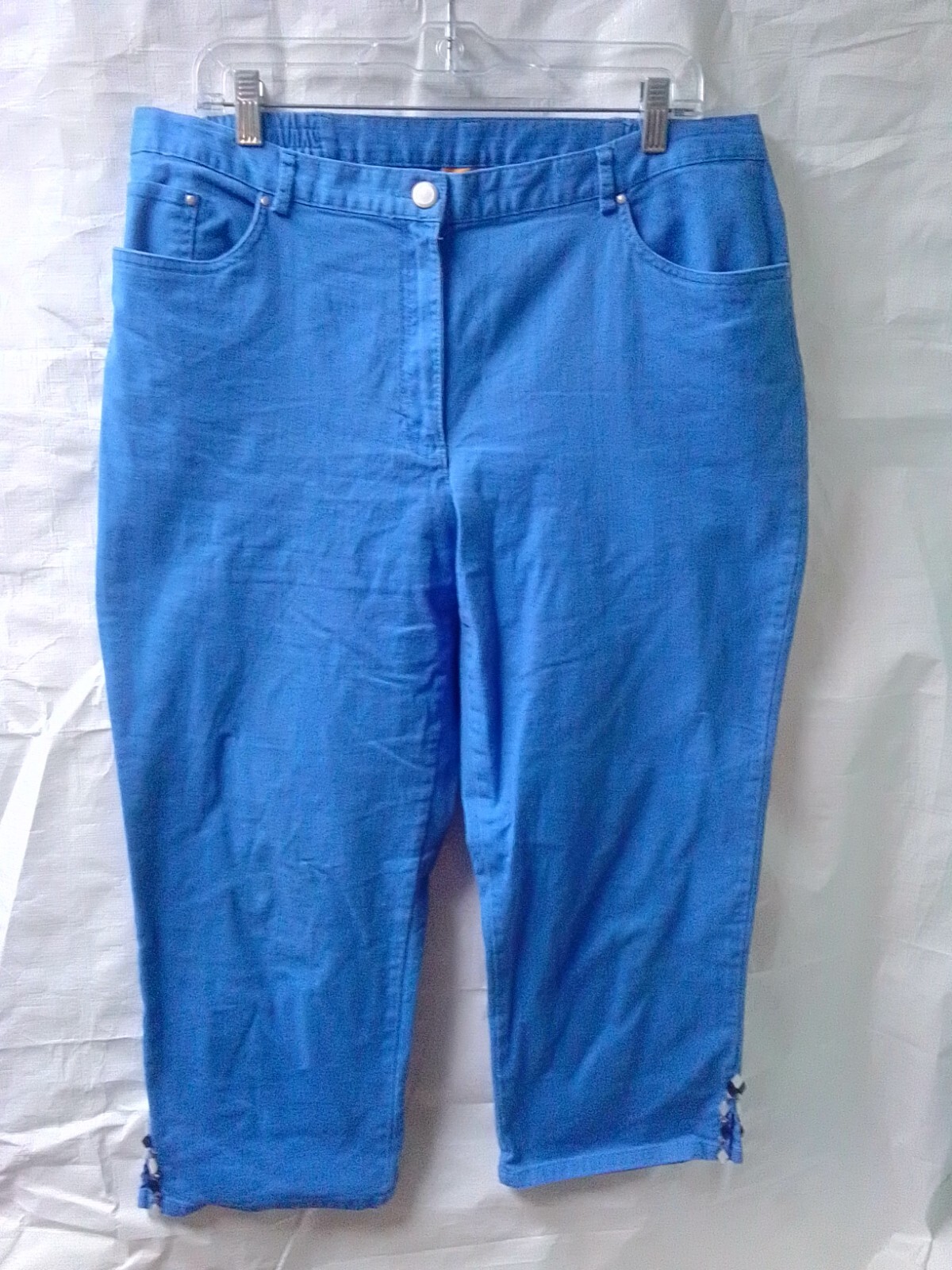 Ruby Rd Blue Pants Size 14 - image 1