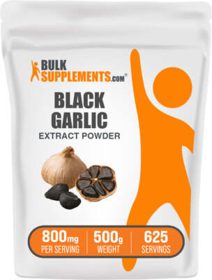 BulkSupplements Black Garlic Extract Powder - 800mg Per Serving