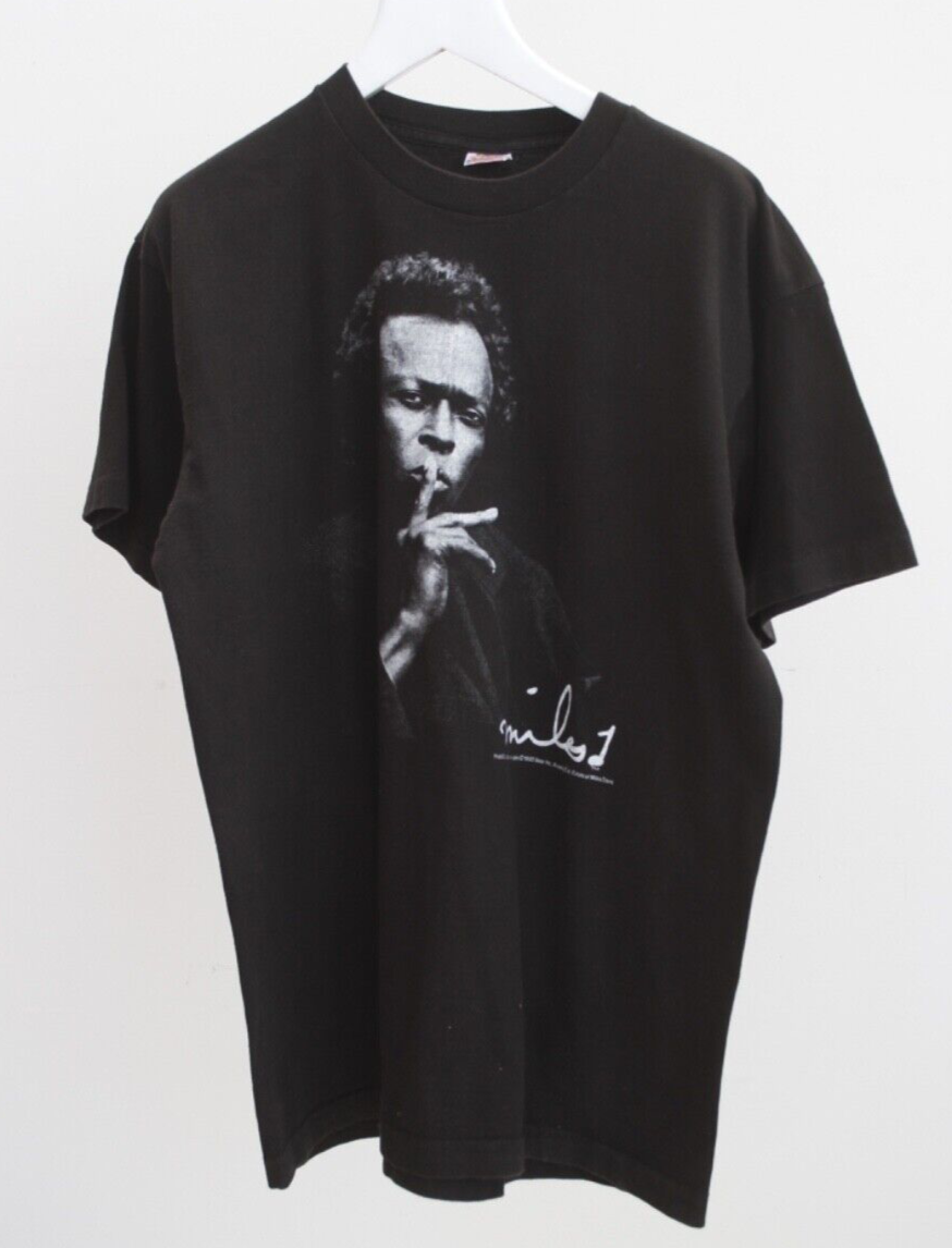 RARE Vtg 1992 Miles Davis XL T Shirt Atlanta Gear Ink Jazz RARE Vtg 1992 Miles Davis XL T Shirt Atlanta Gear Ink Jazz