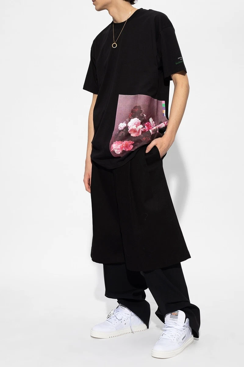 Raf Simons Archive Redux Oversized Floral Print T-Shirt | eBay