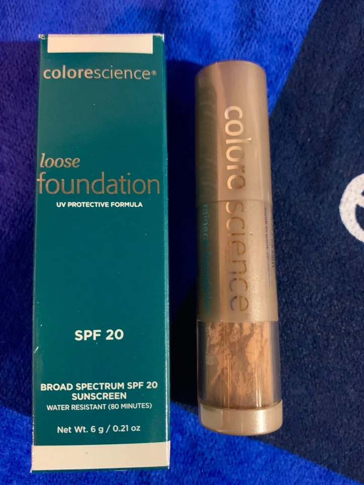 Brush-on Sunscreen Sunforgettable Colorescience SPF 20 Tan Mineral Powder BONUS - Image 3 of 4
