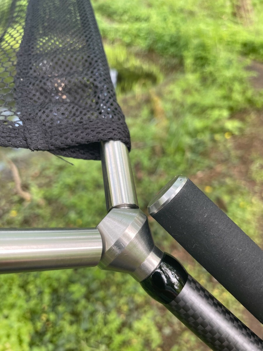 Grünes Karpfennetz 42 Zoll – Ideal Für Karpfen & Hechte Mit Schwimmer – Neuwertig In OVP