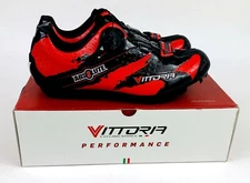 Vittoria Absolute Red Cycling Shoe Size 42