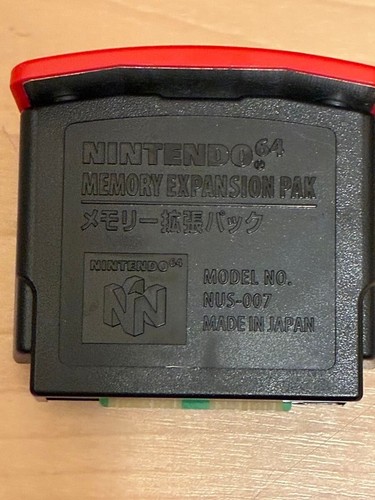 Nintendo 64 Memory Expansion Pak Official NUS-007 Region Free Used JP