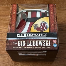 The Big Lebowski 4k 20th Anniversary Bluray UK Steelbook NEW