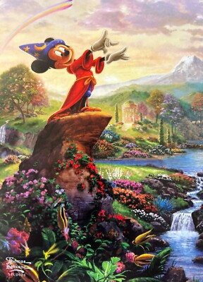 Disney Dream Thomas Kinkade Calendar Mini Prints (6in x 8.5in