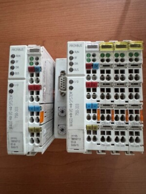 2 Module WAGO PROFIBUS 750-333 + 3X750-400