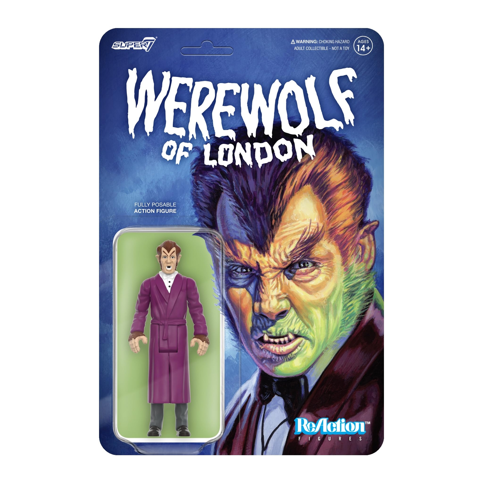 Super7 Universal Monsters Werewolf of London - 3.75" Universal Monster Movies Ac