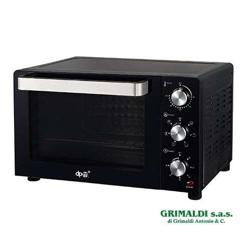 Electric oven ventilated DPM New Chef 50 1700w with Grid Tray and Handle |  eBay