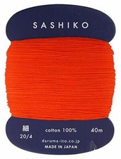 Daruma Piercing Sashiko Thread Card Fine 40m Col. 212 JAPAN IMPORT