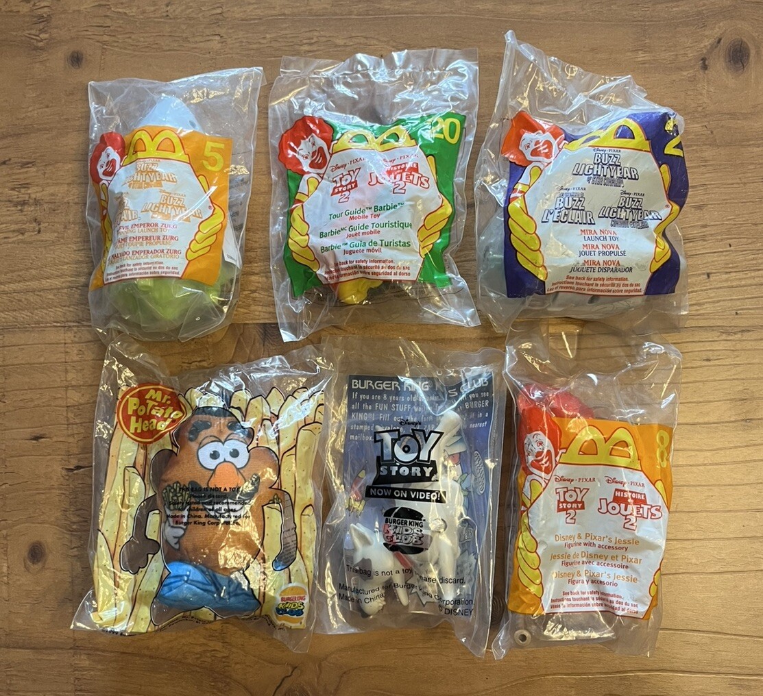 Toy Story & Buzz Lightyear Kids Meal Toys LOT New Collectible Toys Ships Fast