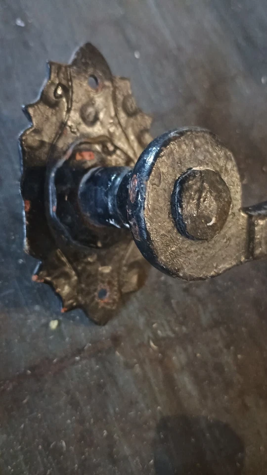 Maniglie Vintage In ferro Battuto - Immagine 3 di 4