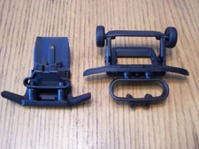 Fits Traxxas RUSTLER 4X4 VXL Front Rear Bumpers w/Mounts & Wheelie Bar 67076-4