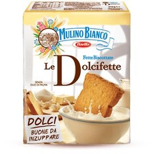 FETTE BISCOTTATE MULINO BIANCO LE DOLCIFETTE 315 GR 32 FETTE COLAZIONE LATTE TE'
