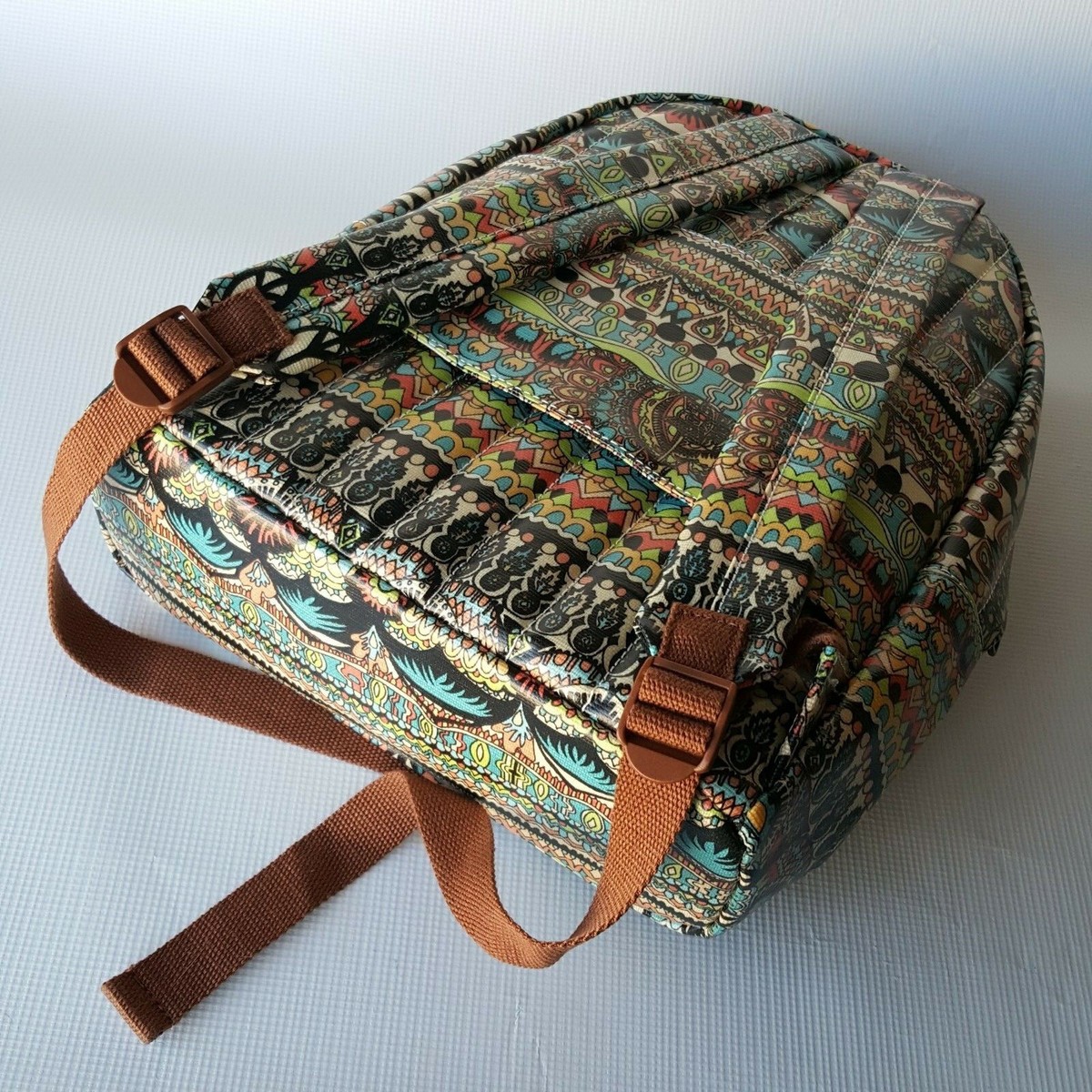Sakroots Rockaway Elephant/ Tribal Print Backpack Laptop  display picture 1