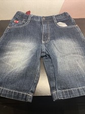 VTG Southpole Shorts Youth 6 Blue Denim Jorts Inseam Baggy Skater Y2K Boys