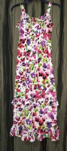 Cato Floral Multicolor Girls Medium 8 