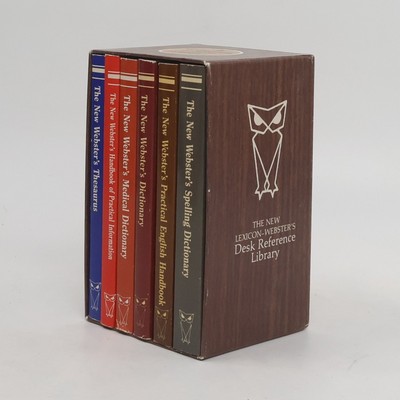Boxed-Lexicon/Webster Desk Reference Set 6  |  D. Bolander