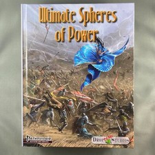 Pathfinder Ultimate Spheres of Power RPG Book Drop Dead Studios HC EX