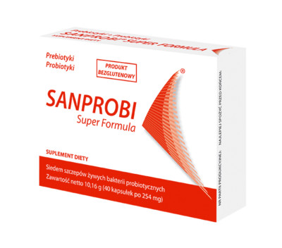 Sanprobi Super Formula 40/80/120 Kapseln Präbiotika Probiotikum Darm