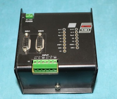Jetter SPS, Modul N-SM2, Positioniersteuerung für zwei Schrittmotor-Verstärker