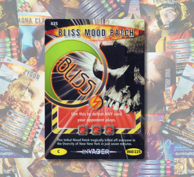 Bliss Mood Patch Karte Nummer 435 Common Bonus Deck | Doctor Who Battles In Time