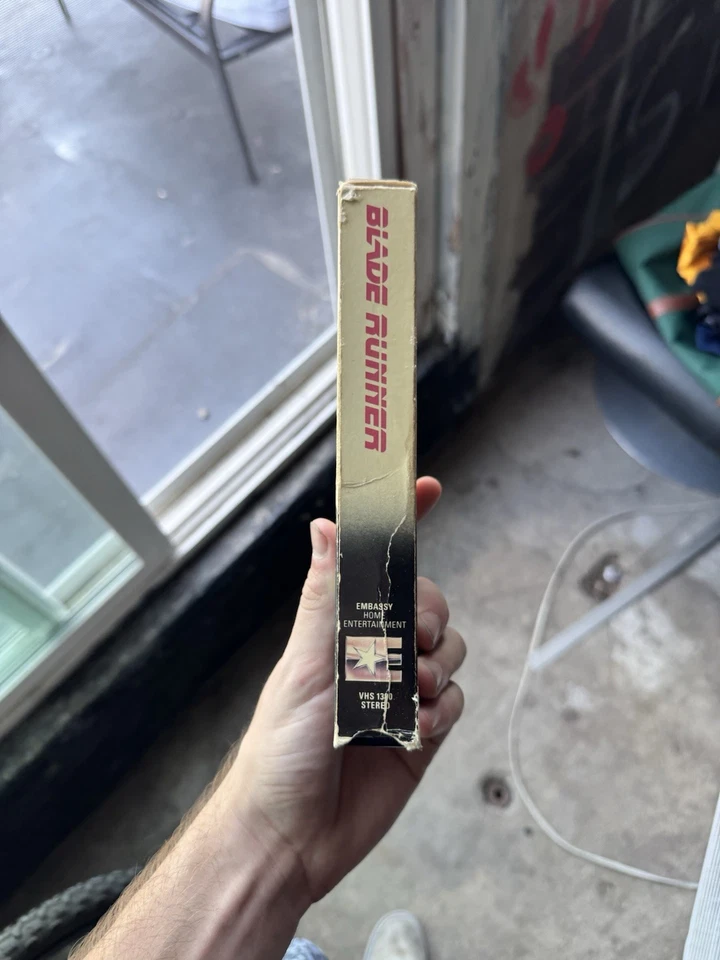 Blade Runner VHS 1982 Embassy Home Entertainment Harrison Ford Original Release - Image 3 of 4