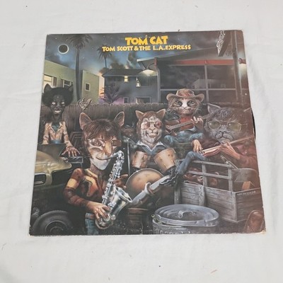 Tom Scott & The L.A. Express    Tom Cat LP 1975 Vinyl Record  