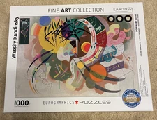 Eurographics Fine Art Collection "DOMINANT CURVE" Kandinsky ~ 1000 Piece Puzzle