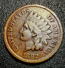 1882 Indian Head Cent. Better Date In VF Condition