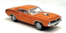 1970 Plymouth Hemi Cuda 426 V8 - Hemi Orange - 164 Scale - E Body Mopar