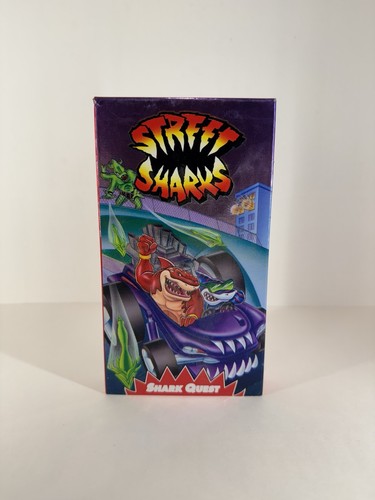Chaussures Prototype Street Sharks 1995 - Taille Enfant 13 - Style Baskets Blanches - Neuf Sans Boîte