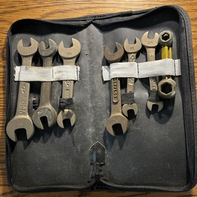 Vintage AMPCO & BERYLCO Non-Sparking Wrench Set - 7 Pc Lot, Non-Magnetic USA