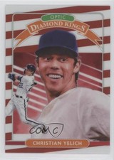 2020 Donruss Optic Diamond Kings Choice Freedom Prizm 32/45 Christian Yelich o7m