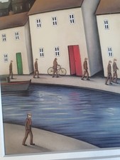 Paul Horton "All Men Are Hungry" *ONE ONLY* 24x30cm Mounted lithographic print