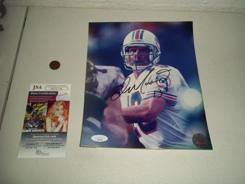 DAN MARINO AUTOGRAPH SIGNED PHOTO JSA COA