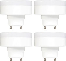 | 11W-60WEQ, GU24 Base LED 2 Prong Light Bulbs, Puck Light, UL Listed, 3500k